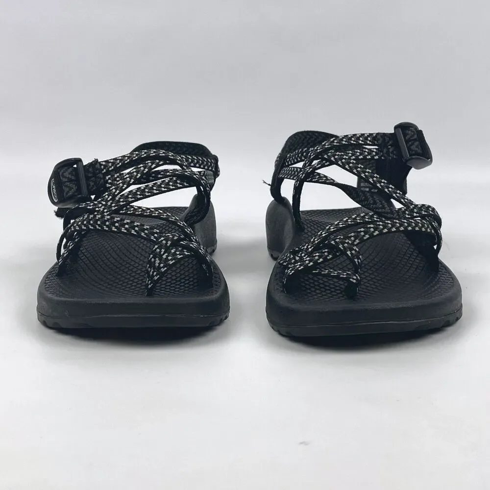 Chaco Women's Size 6W Classic Boost Black Double Strap Sandals J106266W
